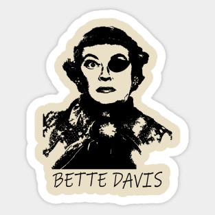 Bette Davis Vintage Sticker